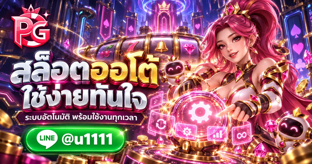 PGAUTO SLOT ทำความรู้จักระบบอัตโนมัติสำหรับการใช้งาน
