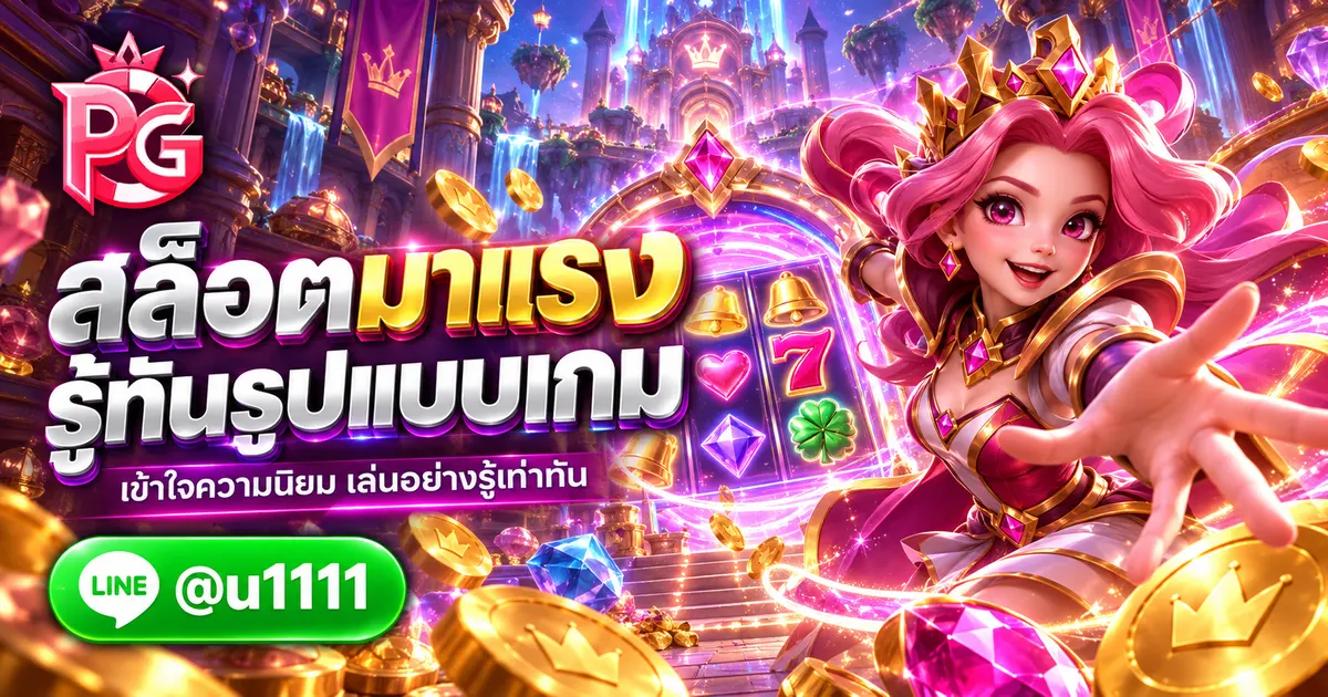 สล็อตPG กระแสแรง ทำความเข้าใจความนิยมและรูปแบบการเล่น