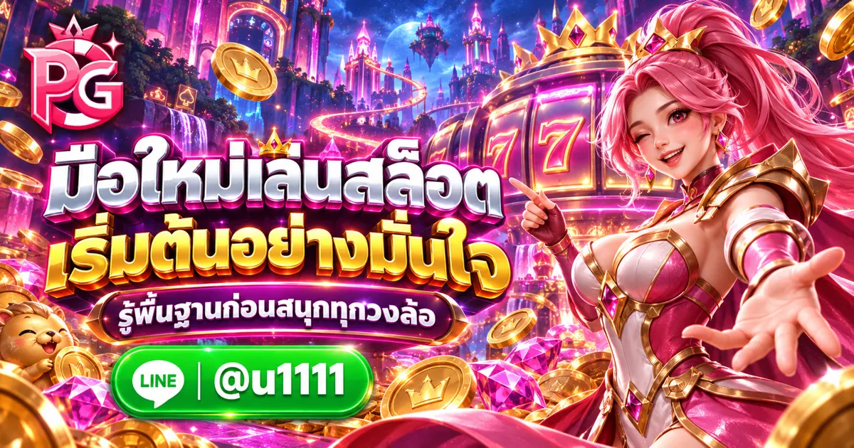 PGSLOT123 คู่มือเริ่มต้นเล่นสล็อตออนไลน์สำหรับผู้เล่นใหม่